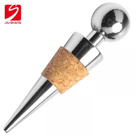 China manufacturer supplier metal steel round top wine bottle stoppers 