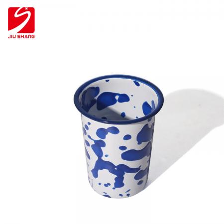 Enamel Tea Cup Coffee Cup with customized Logo as Gift 